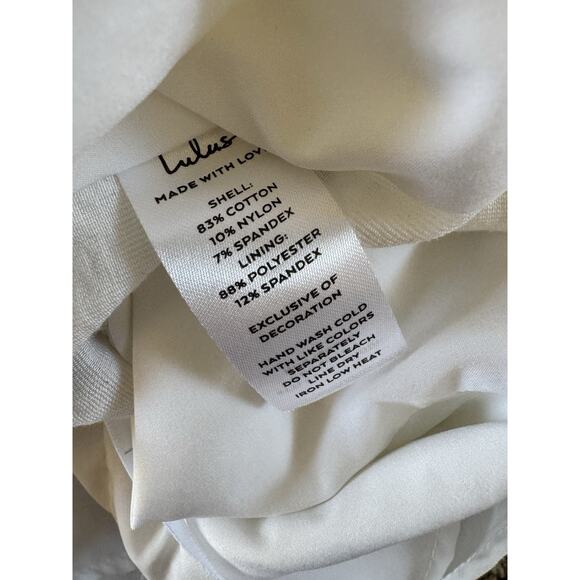 Lulus Decidedly Summery Ivory Cutout Sleeveless O Ring Midi Dress Women’s Medium - Picture 10 of 10